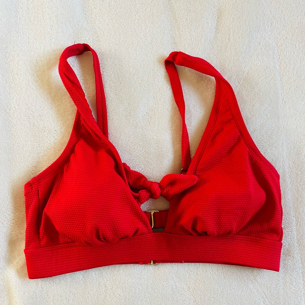 Kona Sol Red Bikini 👙 Top